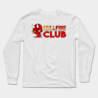 HELLFIRE CLUB STRANGER WHITE Long Sleeve T-Shirt